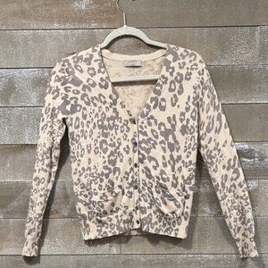 LOMA London 100% Cashmere button down sweater size Small